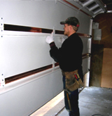 Garage door repair, installation services